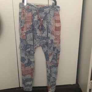 3for$30| Anthropologie Elastic waist joggers XS